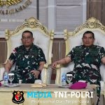 Danpasmar 1 Laporkan Kenaikan Pangkat Brigjen TNI (MAR) Kepada Pangkormar