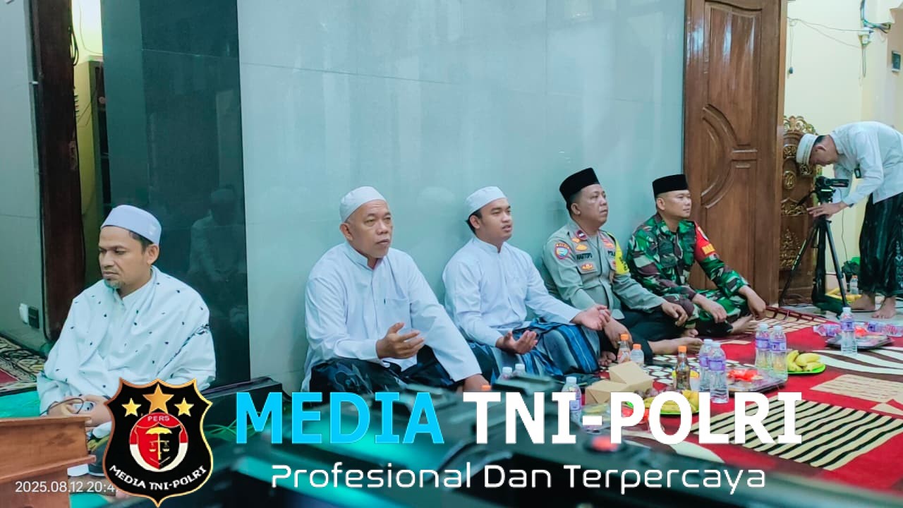 Kapolsek Cikarang Selatan Hadiri Ta’lim Rutin FK-DKM di Desa Ciantra