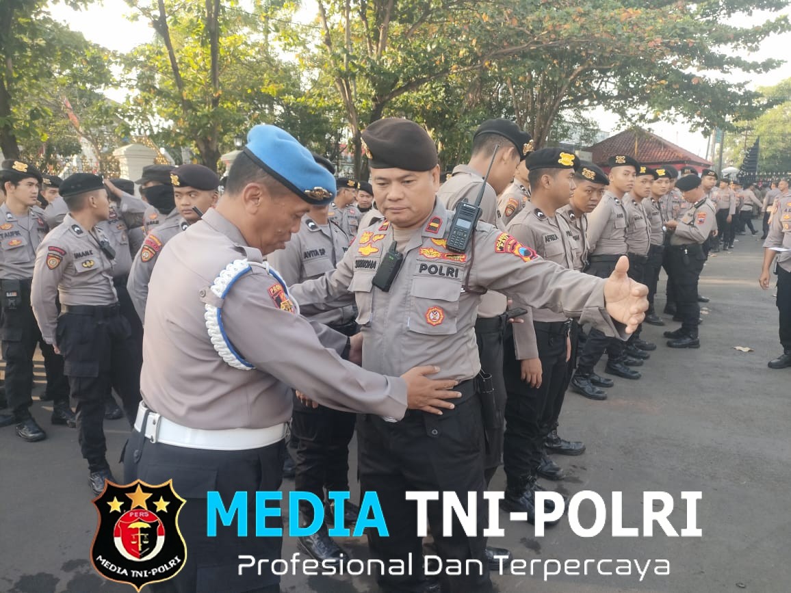 Cek Kesiapan Personel, Bidpropam Polda Jateng Pastikan Pengamanan Unra di Pati Humanis dan Sesuai SOP