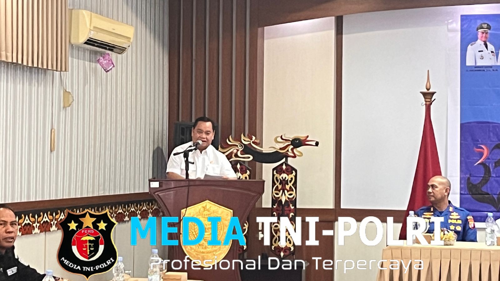 Humas Polres Kotim Ikuti Pembukaan Pelatihan Dan Lomba Jurnalistik