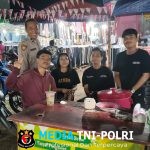 Petugas Polsek Sengah Temila Sasar Titik Rawan Lewat Patroli Malam