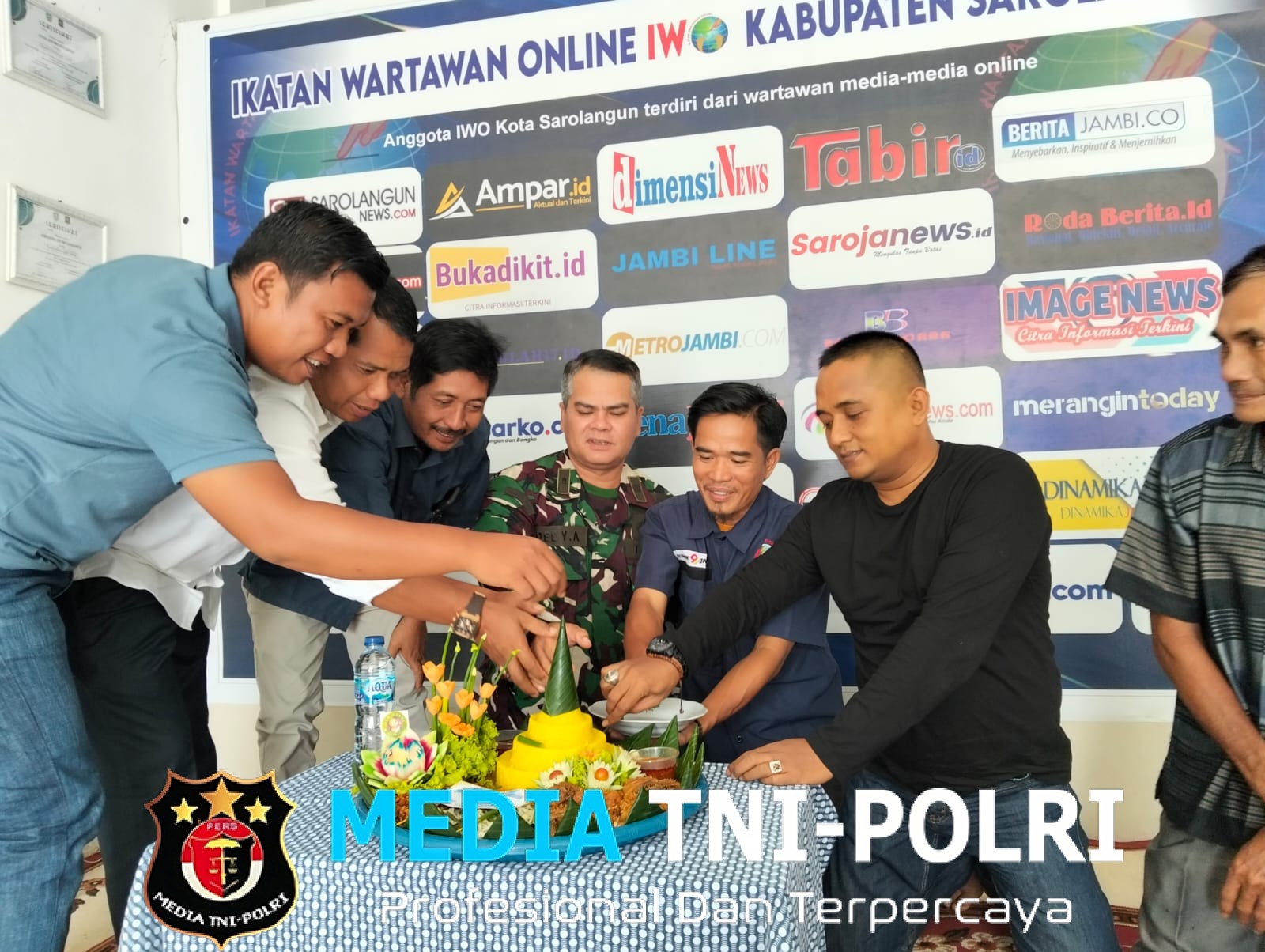 Dandim 0420/Sarko Beserta Jajaran Ikut Mengayuh Bagyo dalam Peringatan HUT IWO ke-13 di Kab.Sarolangun