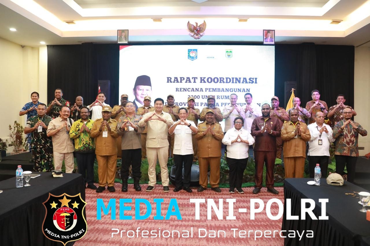 Tindak Lanjuti Perintah Presiden, Mendagri Tegaskan Dukungannya Terhadap Program Pembangunan 2.200 Rumah di Papua Pegunungan