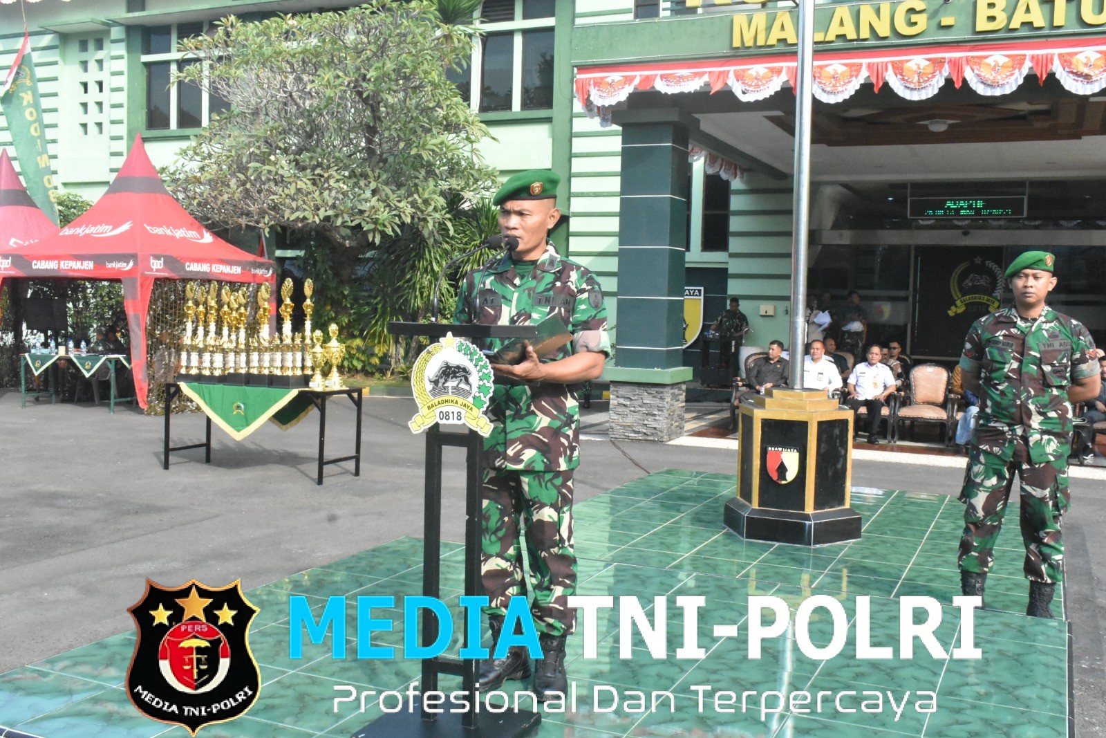 Kodim 0818/Malang-Batu Gelar Lomba PBB, Ajang Disiplin dan Patriotisme Pelajar