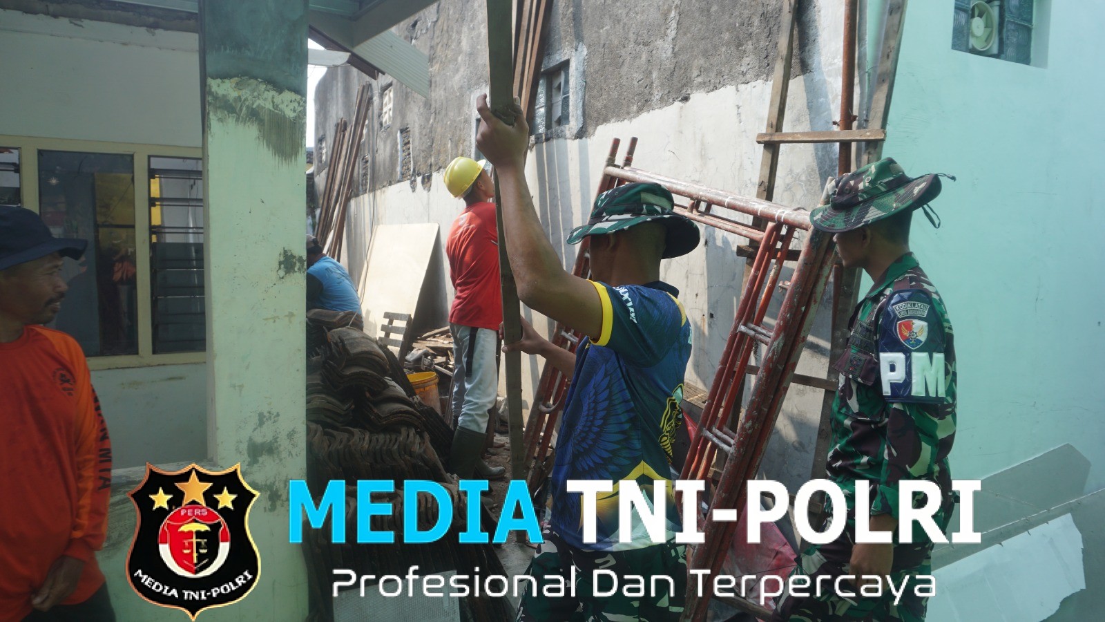 Hari Ini Progres Sasaran Fisik Rehab RTLH TMMD Ke-125 Kodim 0735/Surakarta Capai 75 Persen