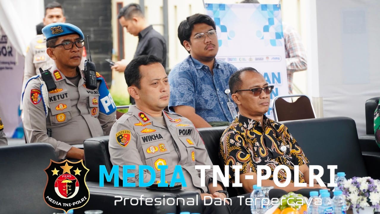 Polres Bogor Ikuti Kick Off Launching Gerakan Pangan Murah Bersama Kapolri melalui Zoom Meeting