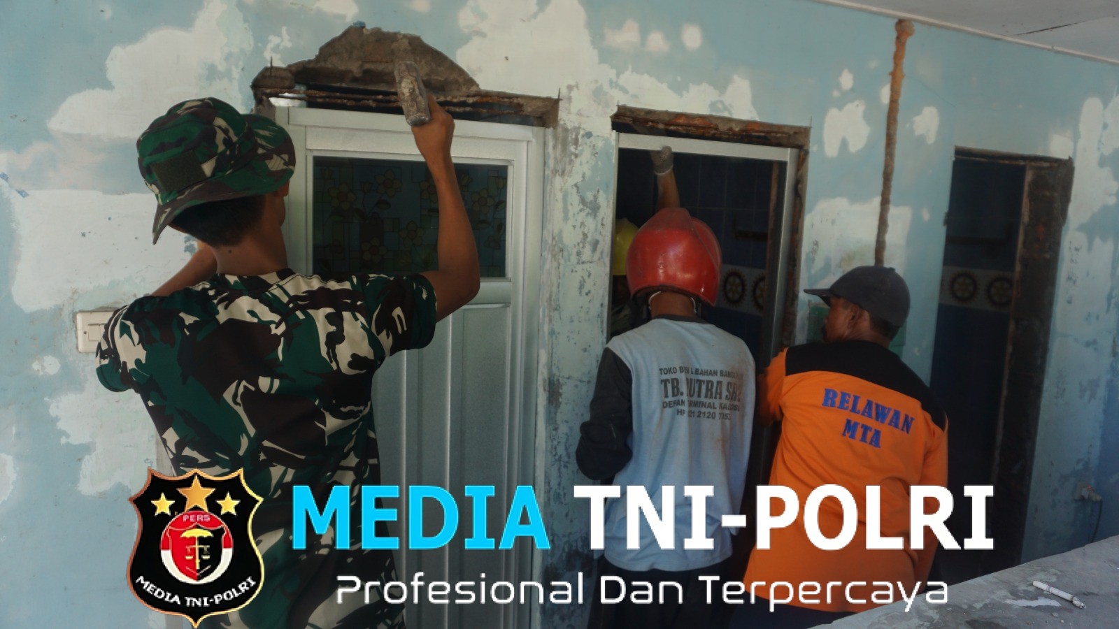 Hari Ini, Sasaran Fisik Pembuatan MCK Umum TMMD Reguler Ke-125 Kodim 0735/Surakarta Capai 65 Persen