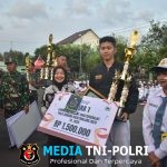 HUT RI ke-80 Semakin Semarak, Kodim 0818 Sukses Gelar Lomba PBB Antar Pelajar