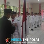 Pelantikan Pasukan Pengibar Bendera Merah Putih Kecamatan Sengah Temila Tahun 2025 Berlangsung Khidmat