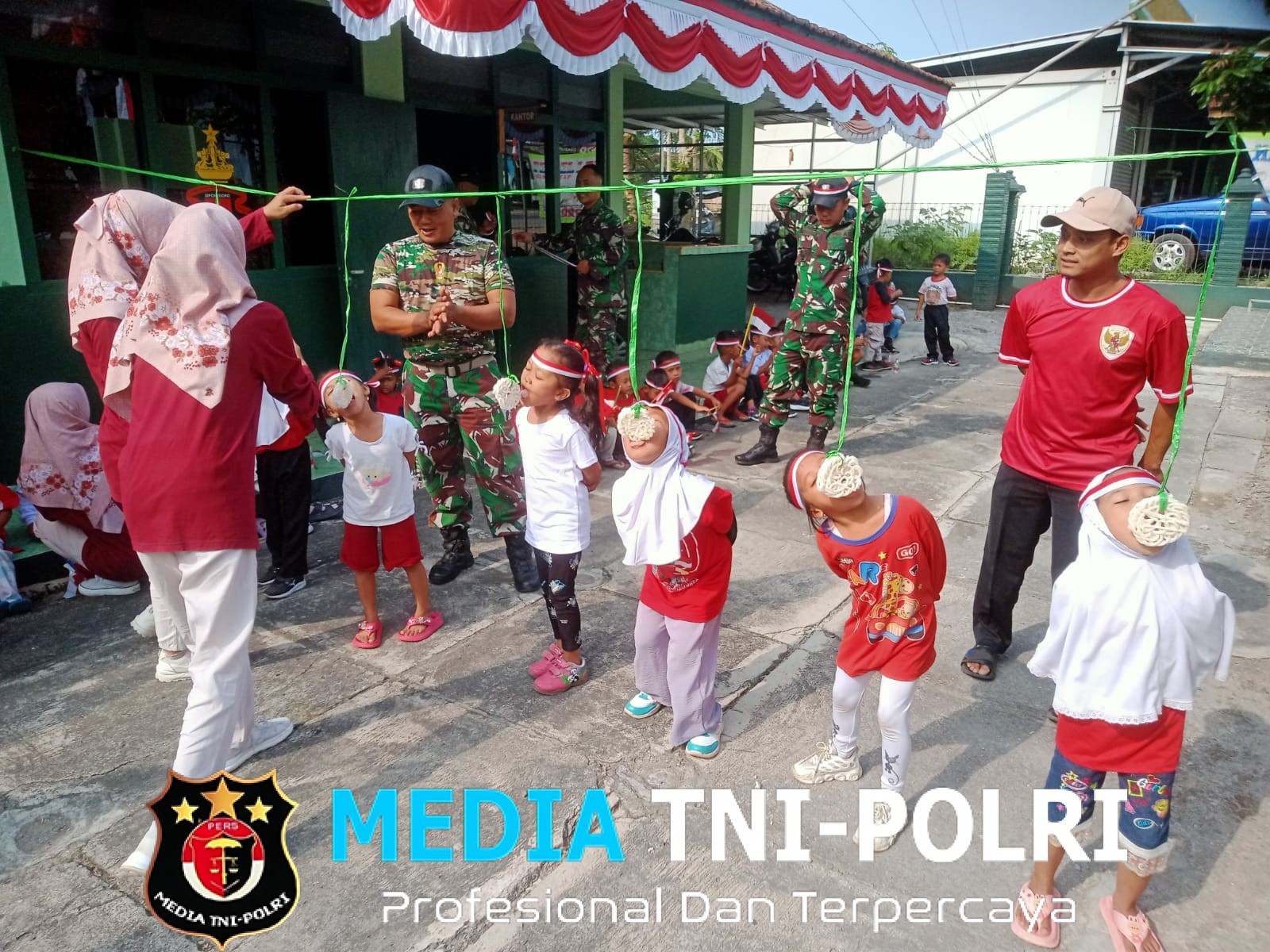 Koramil 12/Simo Meriahkan HUT RI ke-80 dengan Lomba Tradisional Penuh Tawa dan Kebersamaan