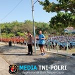 Danramil Gemolong Semarakkan HUT RI Bersama Guru dan Siswa SMK Sakti Lewat Lomba Lari Merdeka