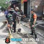 Pastikan Sesuai Rencana, Dansatgas TMMD Reguler Ke -125 Kodim 0735/Surakarta Rutin Cek Ke Lokasi