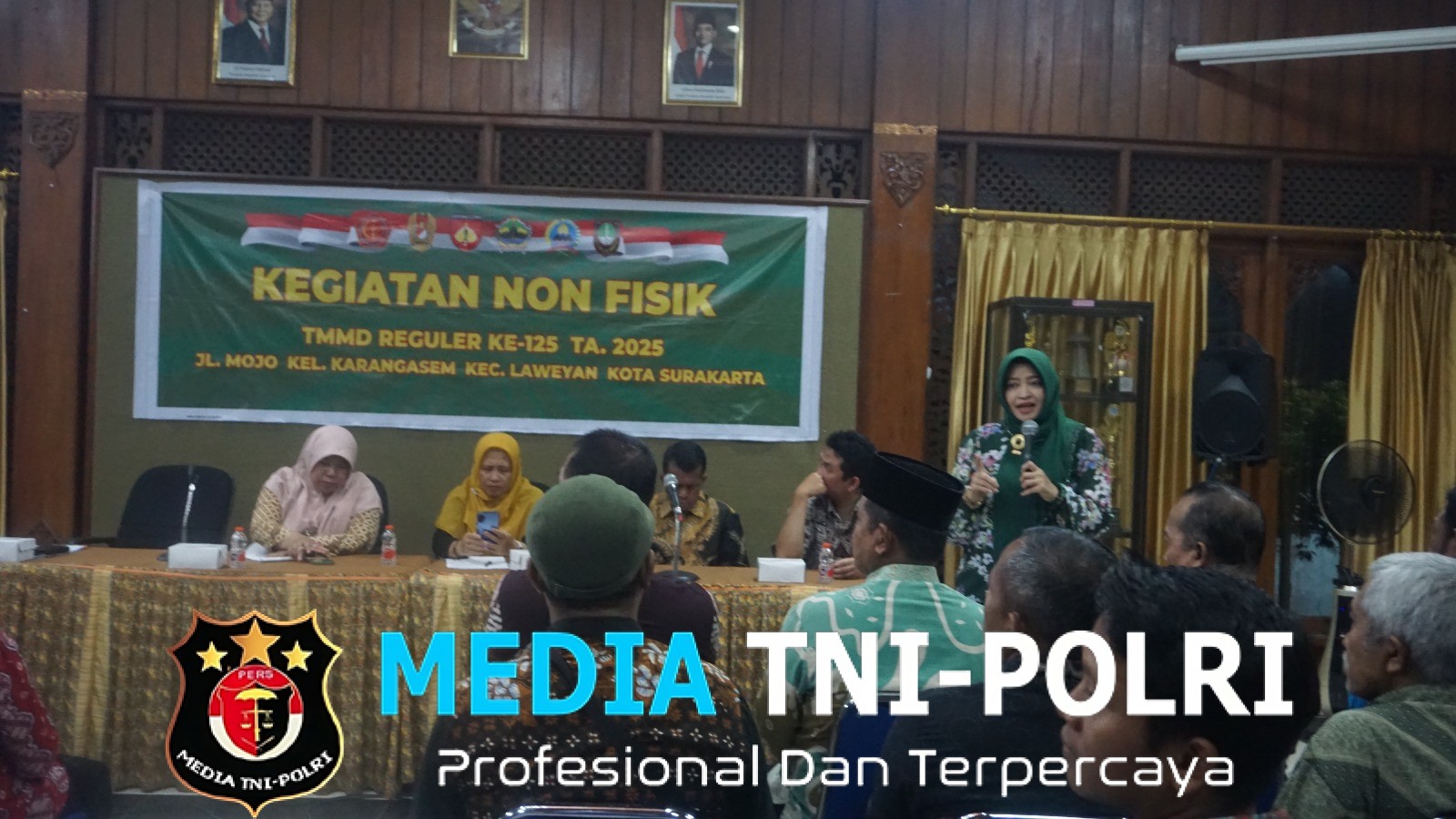 Sasaran Non Fisik TMMD Reguler ke – 125 Kodim 0735/Surakarta Gelar Sosialisasi Rumah Siap Kerja