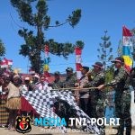 Pawai Merah Putih dan Bendera Raksasa Meriahkan HUT RI ke 80 di Pegunungan Bintang