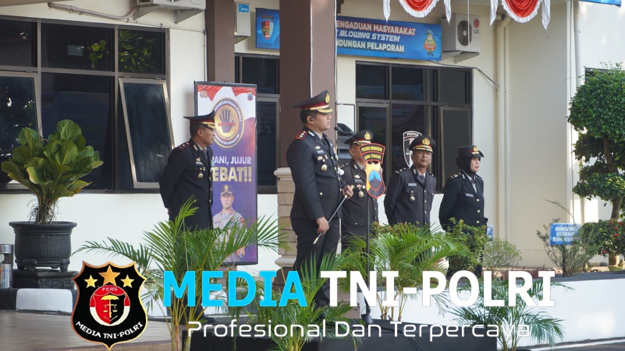 Khidmat, Polres Wonogiri Gelar Upacara HUT RI ke-80 di Mapolres