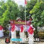 Semangat, Lansia LKS Amanah Bunda Pringsewu Gelar Upacara HUT Republik Indonesia ke- 80
