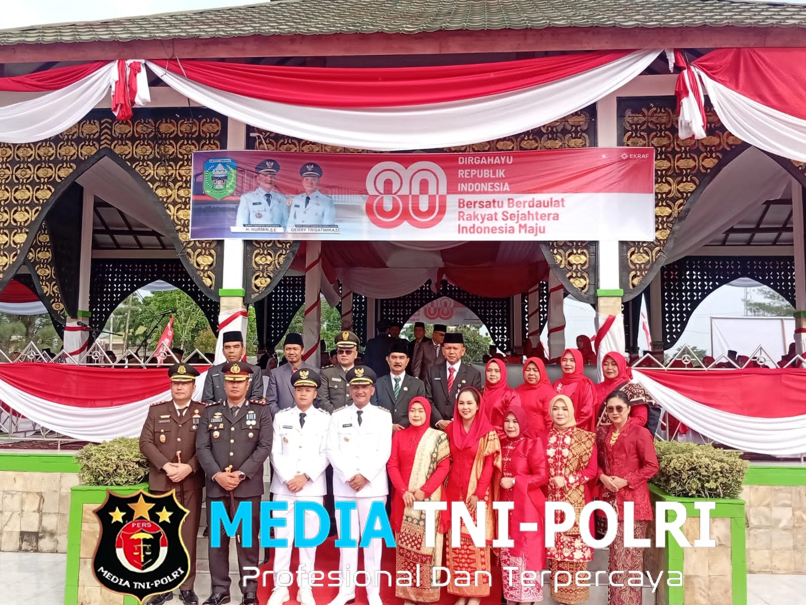 Dandim 0420/Sarko Hadiri Upacara Khidmat dan Launching Program Kesehatan “Dokter Maju”