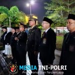 Kapolres Kotim Hadiri Upacara Apel Kehormatan dan Renungan Suci dalam Rangka HUT RI ke-80