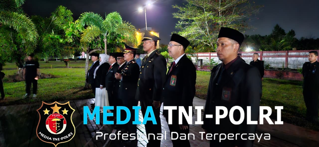 Kapolres Kotim Hadiri Upacara Apel Kehormatan dan Renungan Suci dalam Rangka HUT RI ke-80