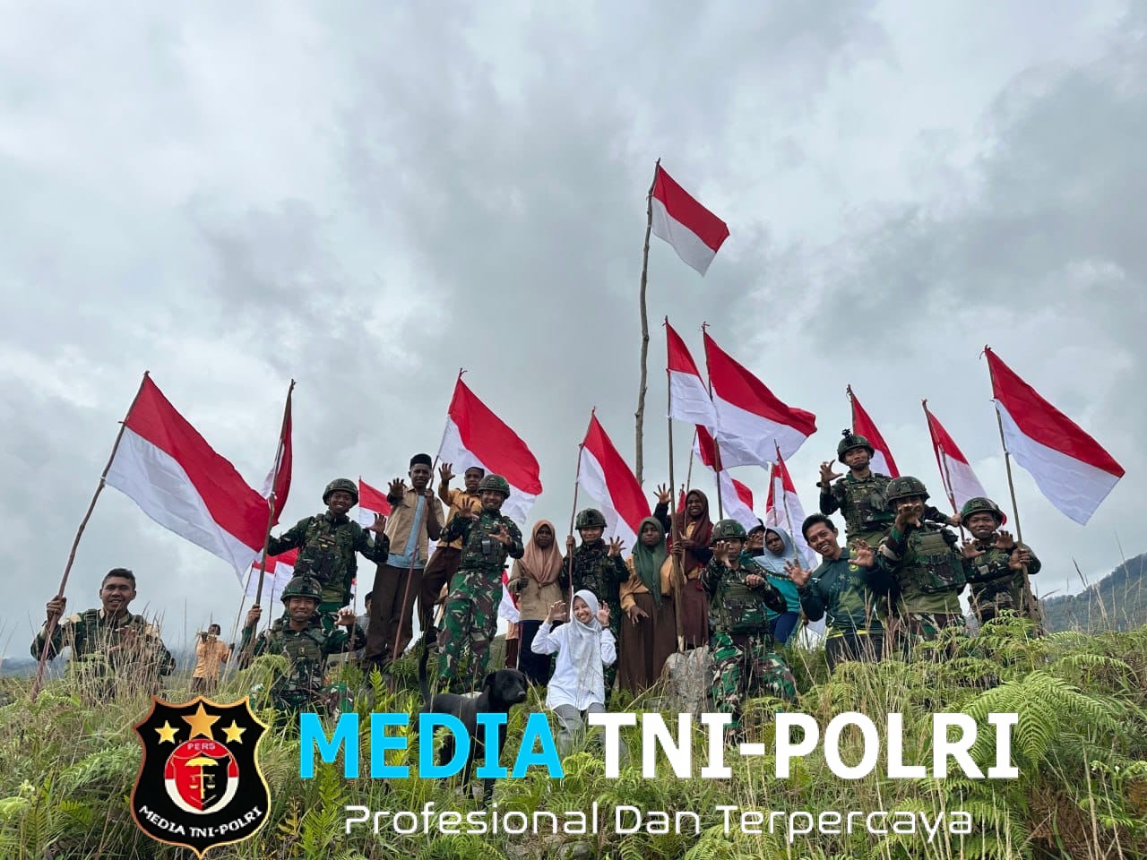 Sang Merah Putih Berkibar dari Ufuk Timur Indonesiaku