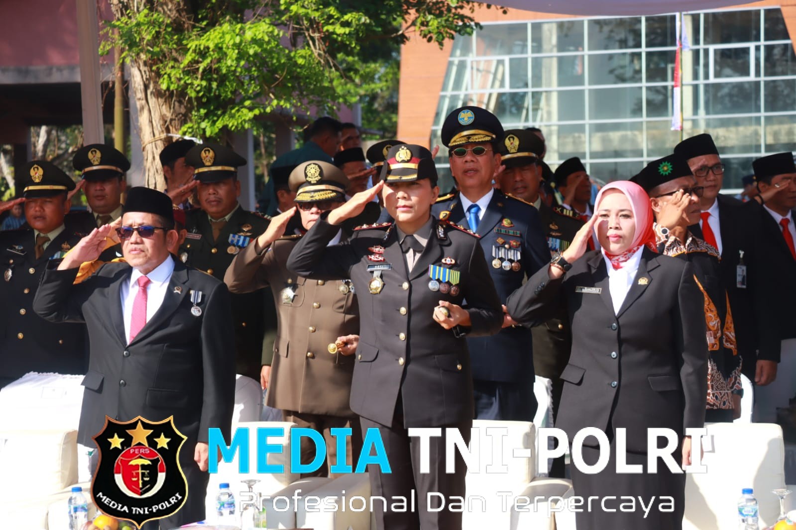 Kapolres Lampung Timur Ikuti Upacara HUT Kemerdekaan RI ke-80