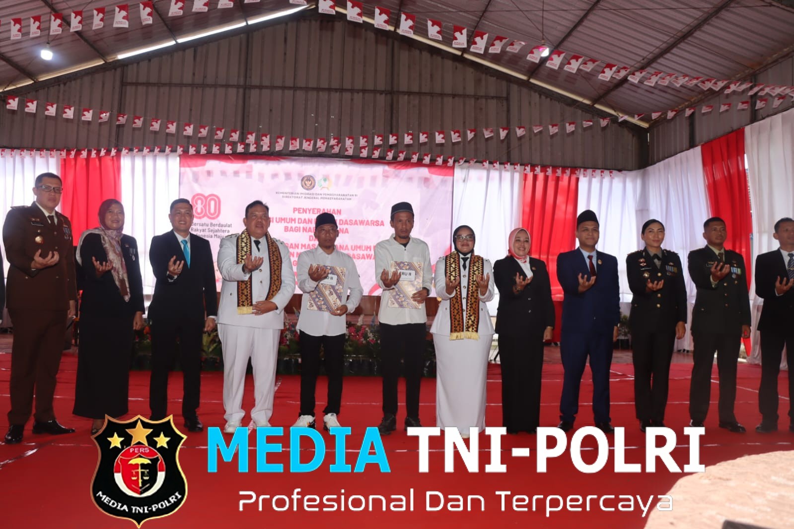 Kapolres Lampung Timur Hadiri Pemberian Remisi di Rutan Kelas IIB Sukadana