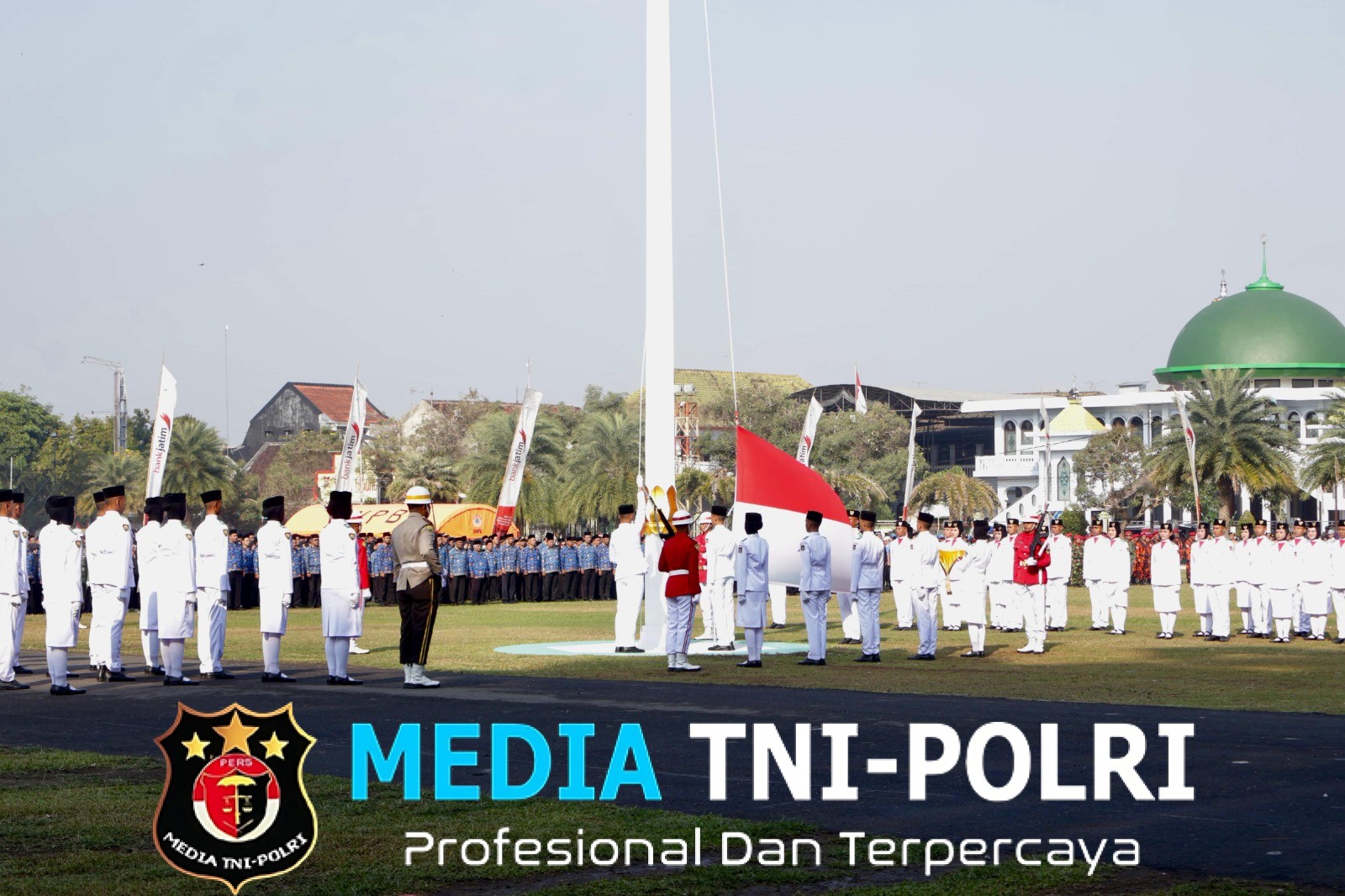 Rangkaian Upacara HUT RI Ke 80 Di Blitar Raya Berjalan Lancar, Forkopimda Ucapkan Terima Kasih Kepada Seluruh Warga Blitar