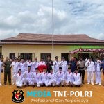 Polsek Meranti Bersama Forkopincam Laksanakan Kegiatan Upacara Bendera Dalam Rangka HUT RI Ke-80 Tahun 2025 di Kecamatan Meranti