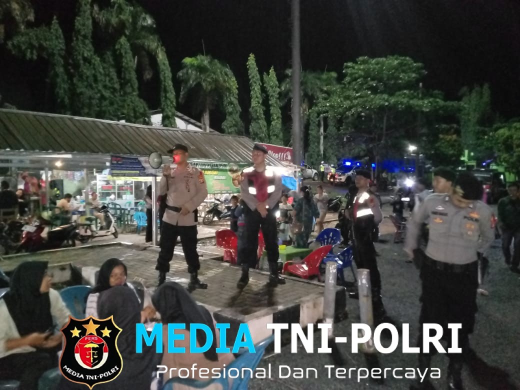 Cegah Tindak Kejahatan Sat Samapta Polres Mesuji Melaksanakan Patroli Saat Dini Hari