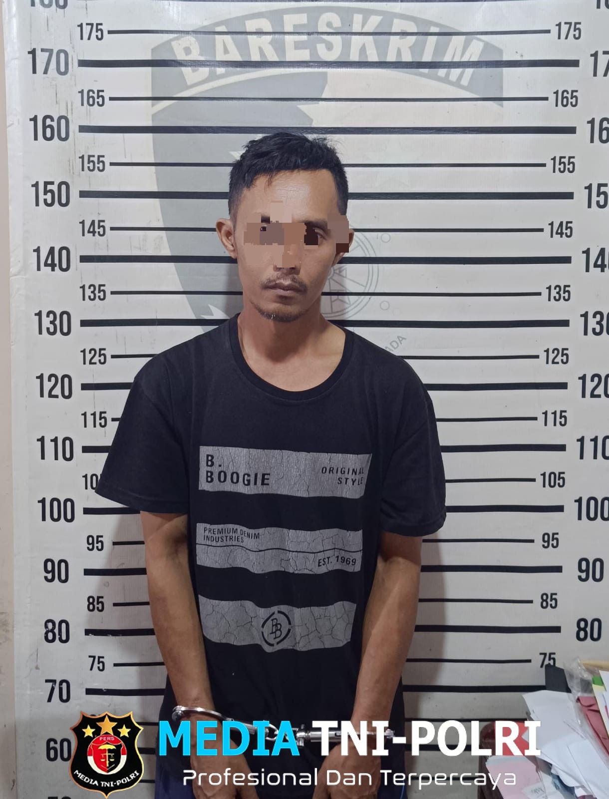 Lima Bulan Buron, Pencuri Kabel Listrik Di Pringsewu Ditangkap di Bekasi