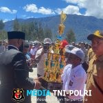 Semangat Merdeka! Siswa SMA Negeri 1 Ilaga Binaan Satgas Yonif 700/WYC Juara Umum Gerak Jalan