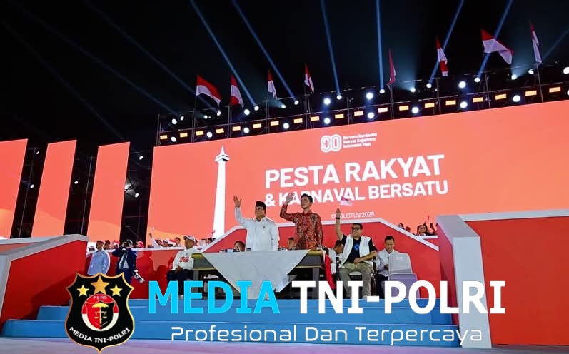 Meriahkan HUT ke-80 Kemerdekaan RI, Presiden Prabowo Saksikan Karnaval Bersatu di Monas