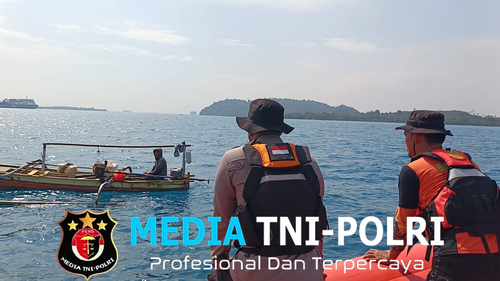 Tim SAR Cari Penumpang KMP Mufidah yang Jatuh di Perairan Bakauheni