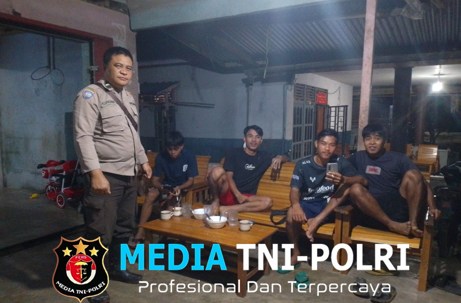 Laksanakan Giatkan Patroli Rutin Pada Malam Hari Personel Polsek Kuala Behe Jaga Kamtibmas