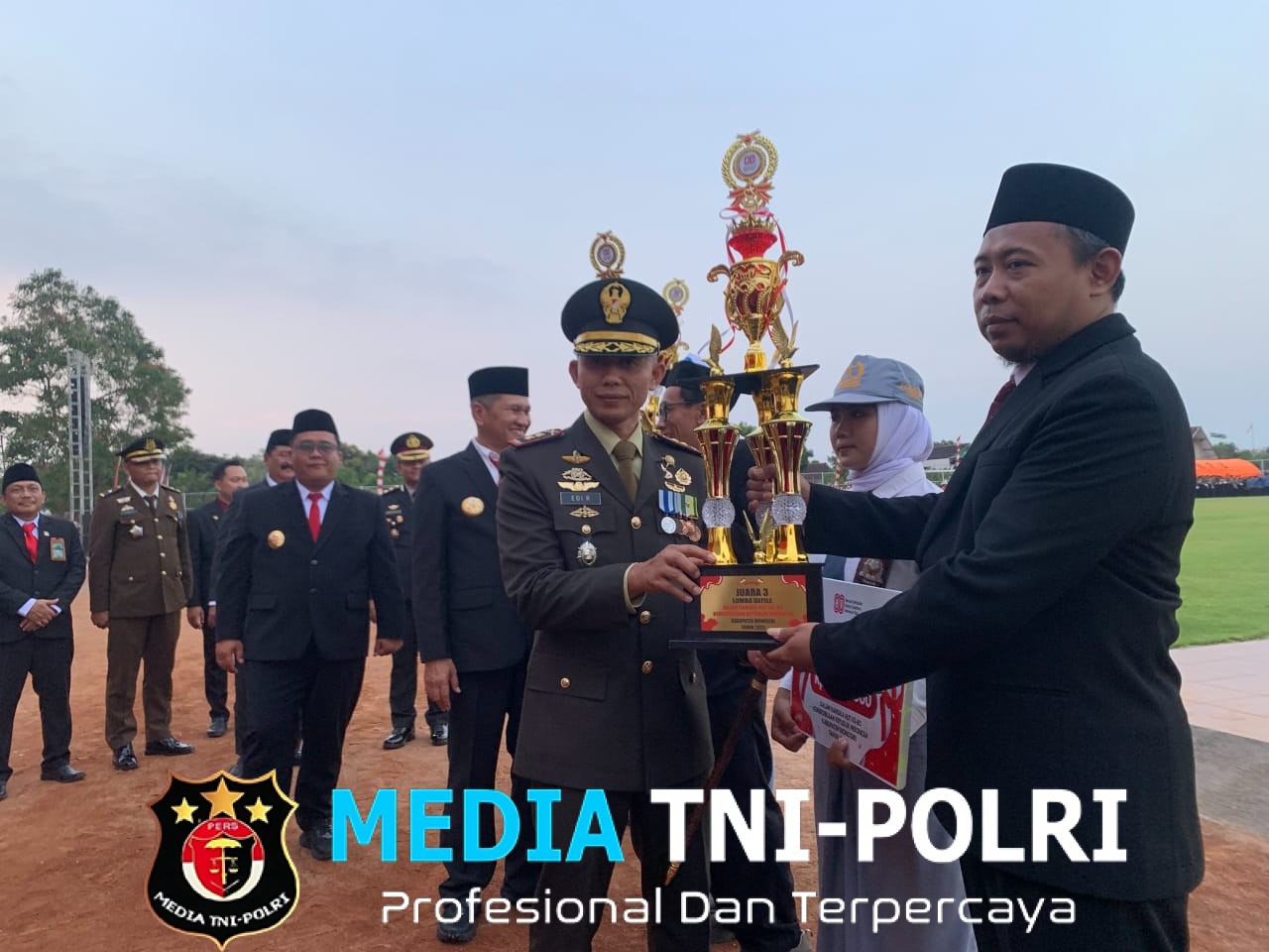 Terungkap!!! Peran TNI Dari Koramil Jajaran Kodim Wonogiri Di Balik Suksesnya Para Juara Lomba Defile
