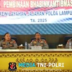 Direktur Pembinaan Masyarakat Polda Lampung Gelar Anev dan Pembinaan Kinerja Bhabinkamtibmas di Polres Tulang Bawang Barat