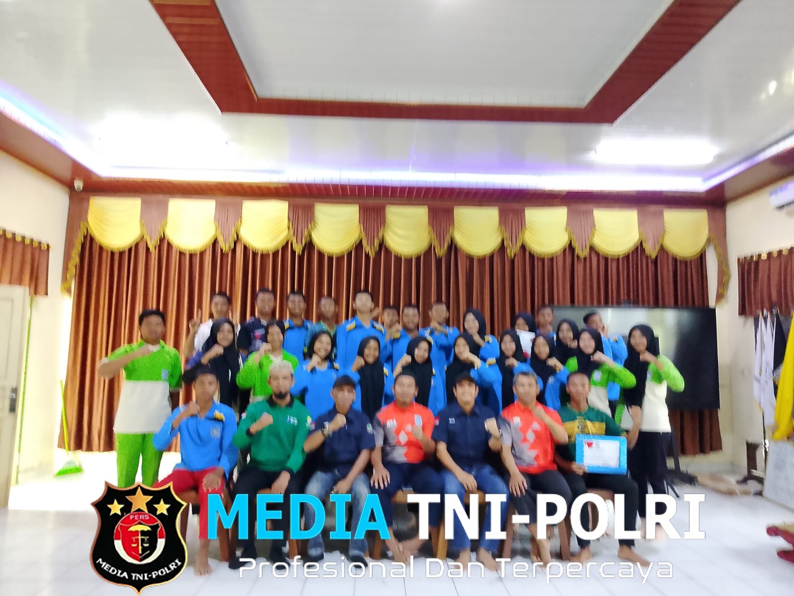 PD IWO Merangin Berikan Apresiasi, Kepada Paskibra Asal SMAN 12 Merangin