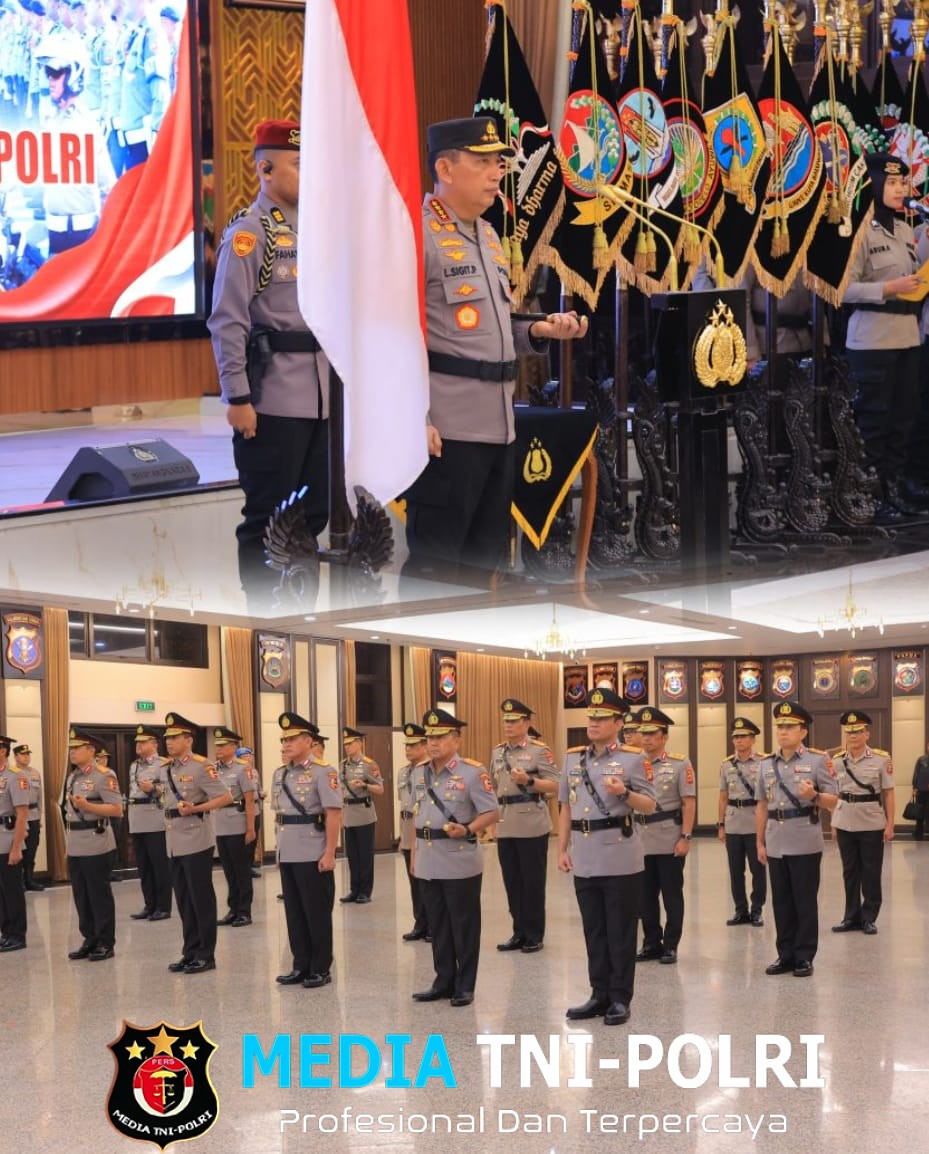 Kapolri Resmi Lantik Irwasum Polri, Kabaintelkam, Kabareskrim, Hingga Sejumlah Kapolda