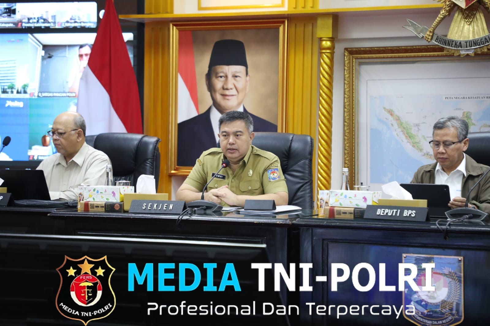 Dorong Stabilisasi Harga Beras, Sekjen Kemendagri Minta Pemda Dukung Perum Bulog Realisasikan Program SPHP