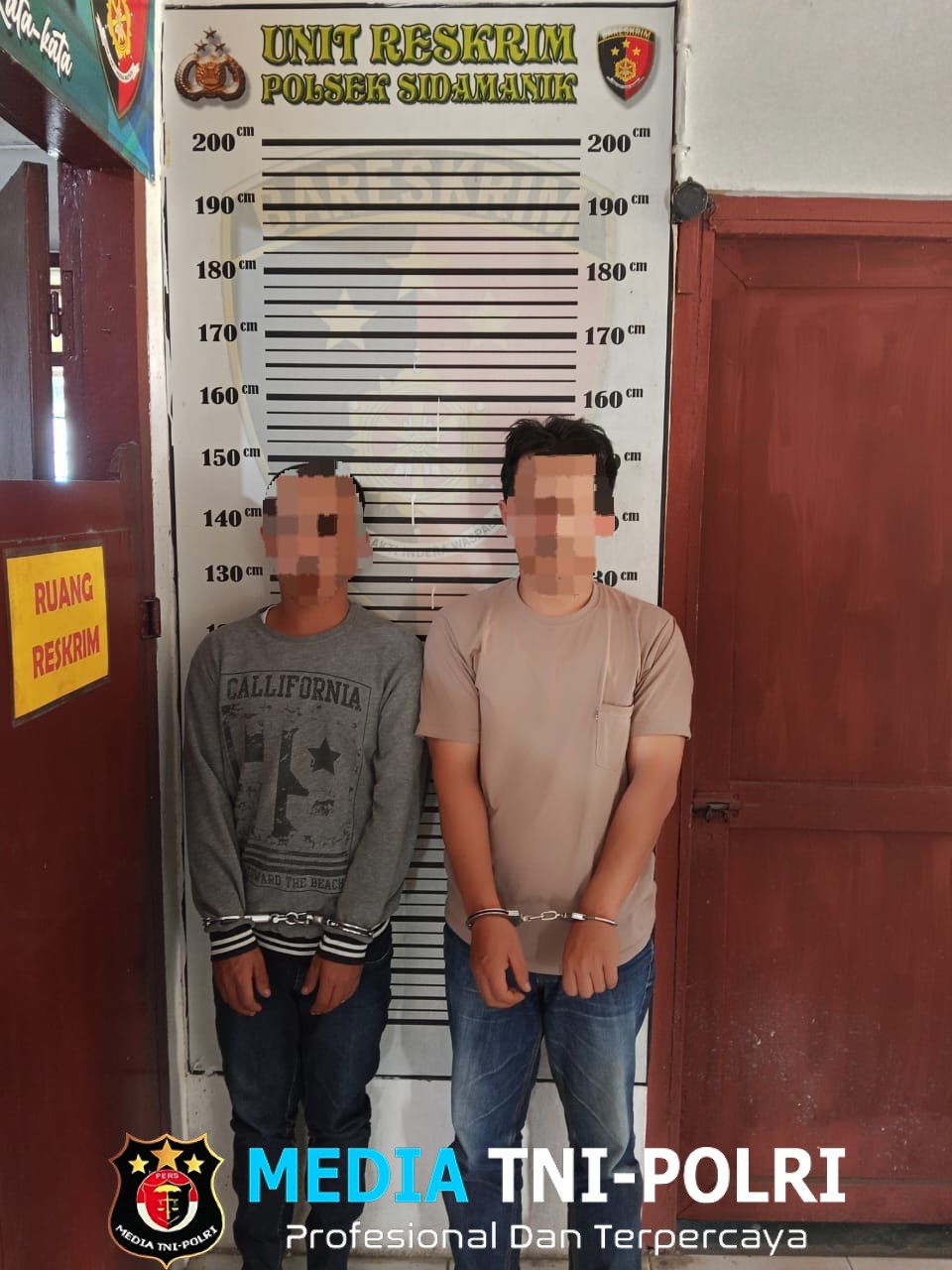 Unit Jatanras Sat Reskrim Polres Simalungun Berhasil Bongkar Sindikat Pencurian, Amankan Dua Pelaku dengan Kerugian Rp 75 Juta