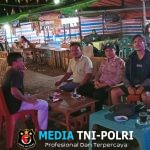 Patroli Malam, Polisi Sambangi Pedagang dan Pengunjung Pasar Malam