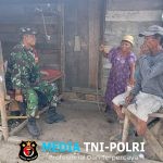 Babinsa Sarolangun Gencar Sosialisasikan Larangan Bakar Lahan, Sambangi Warga dari Rumah ke Rumah