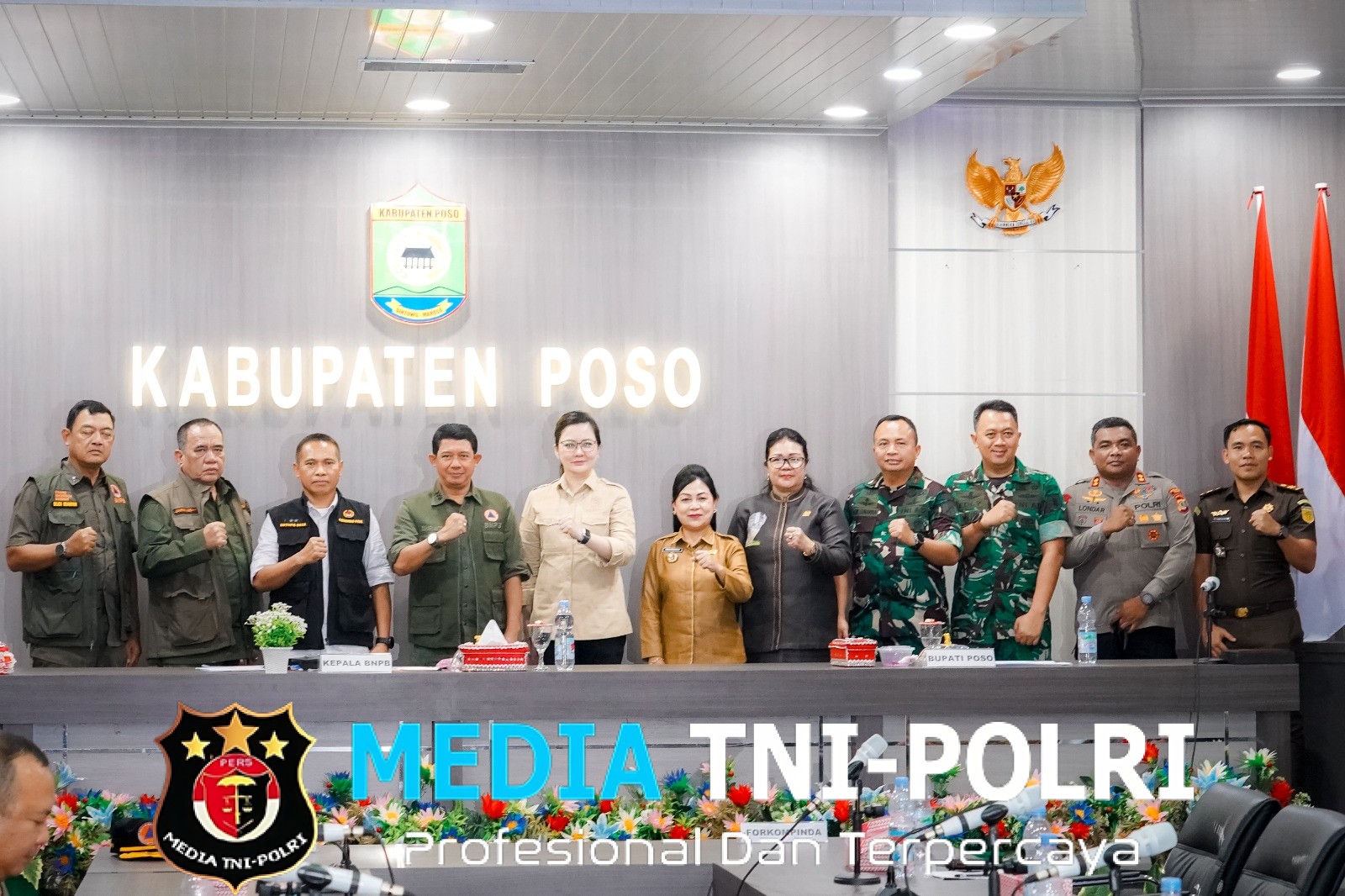 Danrem 132/Tadulako Dampingi Kepala BNPB Tinjau Daerah Terdampak Gempa di Poso