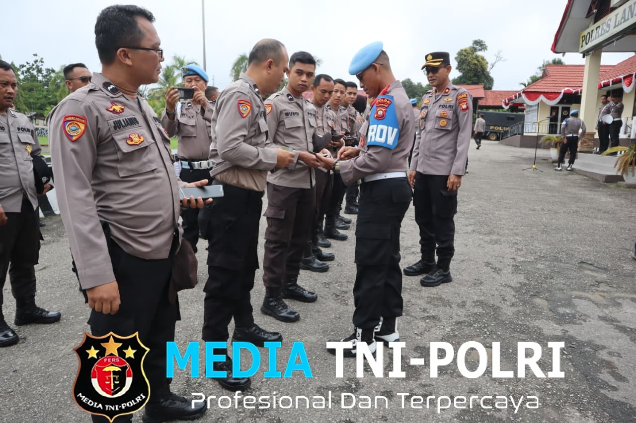 Propam Polda Kalbar Gelar Gaktiblin di Polres Landak, Sejumlah Personel Ditemukan Melanggar Disiplin