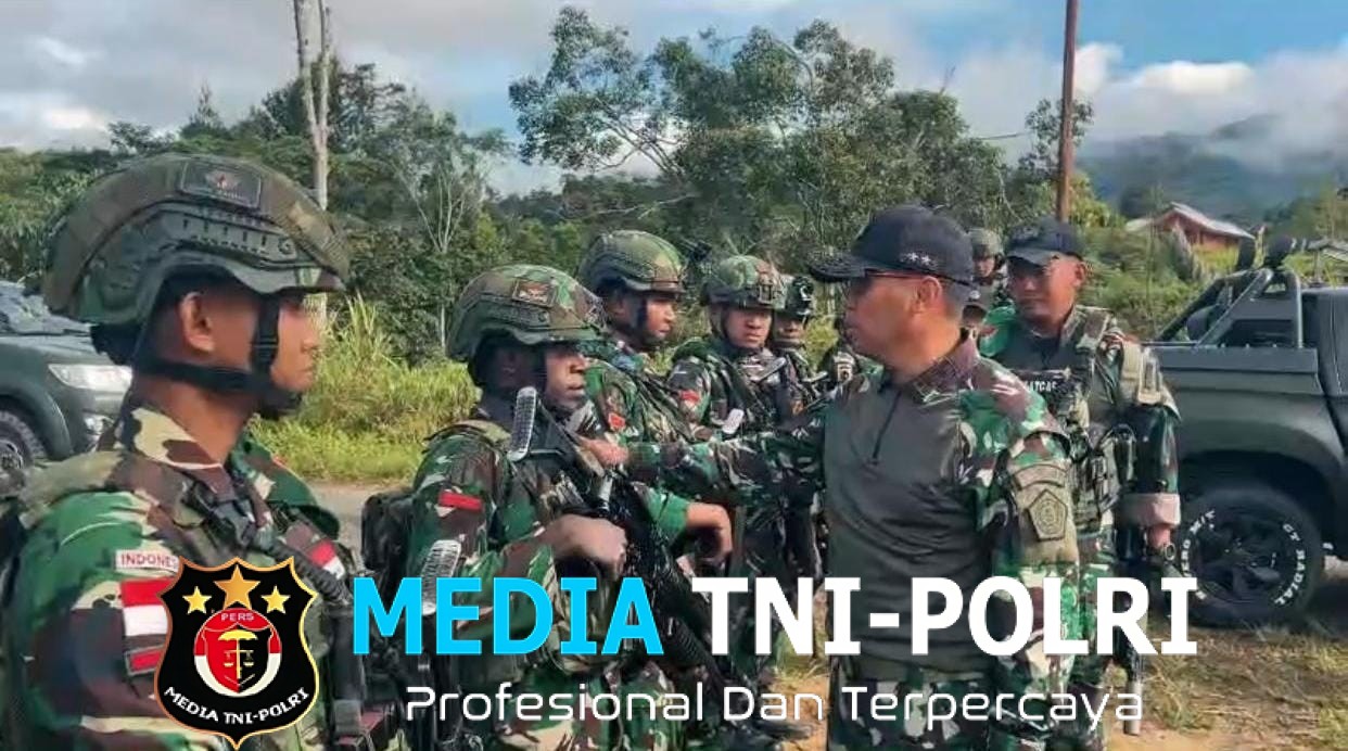 Panglima Komando Operasi Swasembada Tinjau Jajaran Pos Yonif 751/VJS, Apresiasi Kinerja dan Perhatian Prajurit pada Kesehatan Pos