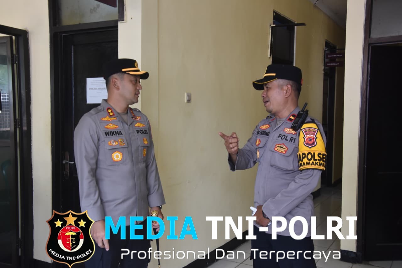 Kapolres Bogor Laksanakan Pengecekan ke Polsek Sukamakmur
