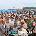 Brimob Lampung Kawal Keamanan Giat Aksi Massa di PT. BSA Hingga Berakhir Damai