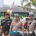 Puluhan personil Polres Kotim amankan Safari Dakwah Ustazah Oki Setiana Dewi