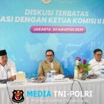 Bupati Pringsewu Hadiri Diskusi APKASI Bersama Ketua Komisi II DPR RI Bahas Kemandirian Fiskal Daerah