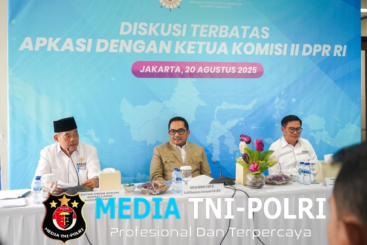 Bupati Pringsewu Hadiri Diskusi APKASI Bersama Ketua Komisi II DPR RI Bahas Kemandirian Fiskal Daerah